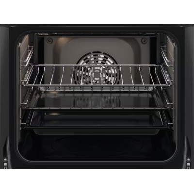 Духова шафа Electrolux електрична, 65л, A, дисплей, конвекція, телескопічні напрямні, чорний (EOF5C50BZ)