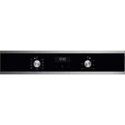 Духова шафа Electrolux електрична, 65л, A, дисплей, конвекція, чорний (EOF5H40BX)
