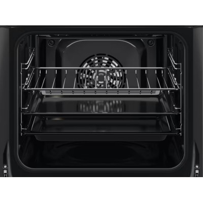Духова шафа Electrolux електрична, 65л, A, дисплей, конвекція, чорний (EOF5H40BX)