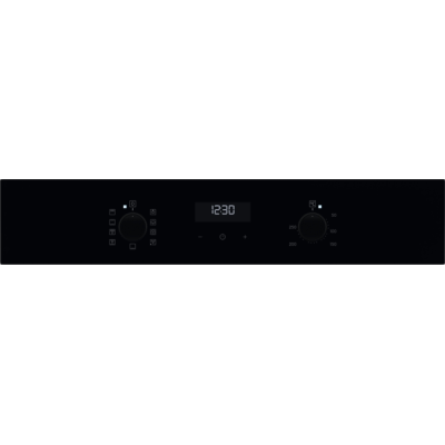 Духова шафа Electrolux електрична, 65л, А, пара, дисплей, конвекція, телескопічні напрямні, чорний (KODEF70BZ)