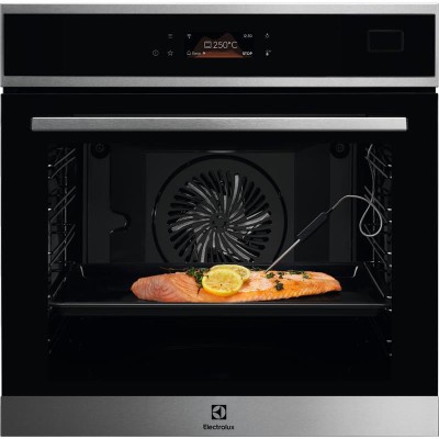 Духова шафа Electrolux електрична, 70л, А++, пара, дисплей, конвекція, ф-ція пароварки, телескопічні напрямні, чорний (EOB8S39WX Духова шафа Electrolux електрична, 70л, А++, пара, дисплей, конвекція, ф-ція пароварки, телескопічні напрямні, чорний (EOB8S39WX