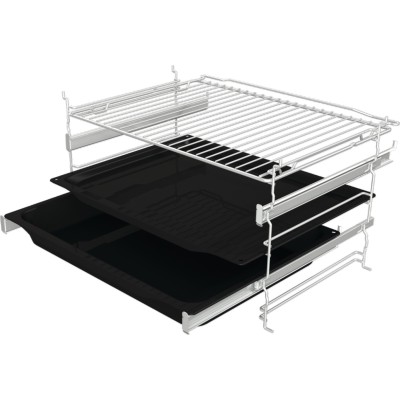Духова шафа Gorenje електрична, 77л, A, пара, дисплей, макс.темпер.-300, білий (BOS6737SYW) Духова шафа Gorenje електрична, 77л, A, пара, дисплей, макс.темпер.-300, білий (BOS6737SYW)