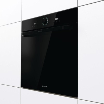 Духова шафа Gorenje електрична, 77л, A, пара, дисплей, макс.темпер.-300, чорний (BOS67371SYB) Духова шафа Gorenje електрична, 77л, A, пара, дисплей, макс.темпер.-300, чорний (BOS67371SYB)