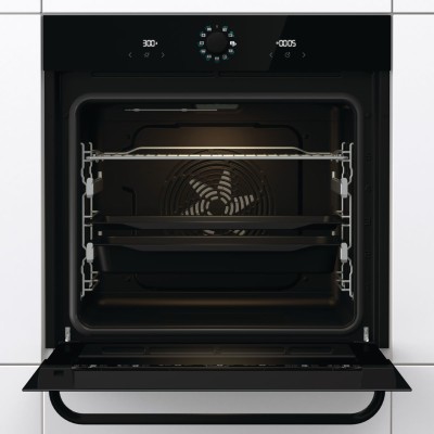 Духова шафа Gorenje електрична, 77л, A, пара, дисплей, макс.темпер.-300, чорний (BOS6737SYB)