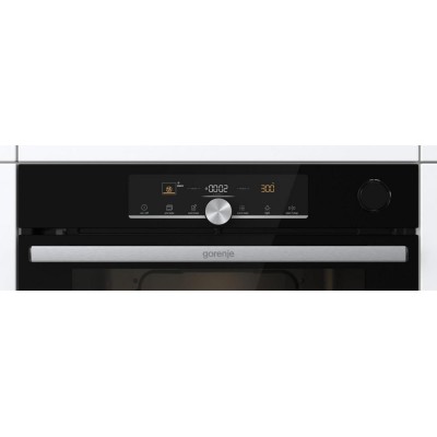 Духова шафа Gorenje електрична, 77л, A+, TouchFree, пара, дисплей, Wi-Fi керування, піроліз, готув. на різн рівнях, нерж (BPSAX6 Духова шафа Gorenje електрична, 77л, A+, TouchFree, пара, дисплей, Wi-Fi керування, піроліз, готув. на різн рівнях, нерж (BPSAX6