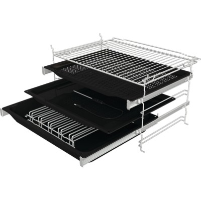 Духова шафа Gorenje електрична, 77л, A+, TouchFree, пара, дисплей, Wi-Fi керування, піроліз, готув. на різн рівнях, нерж (BPSAX6 Духова шафа Gorenje електрична, 77л, A+, TouchFree, пара, дисплей, Wi-Fi керування, піроліз, готув. на різн рівнях, нерж (BPSAX6