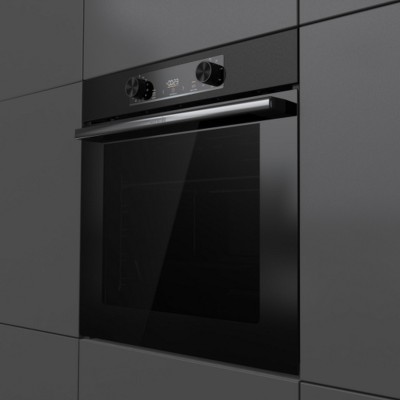 Духова шафа Gorenje електрична, 77л, A+, дисплей, IconLed, піроліз, чорний (BOP6737E02BK) Духова шафа Gorenje електрична, 77л, A+, дисплей, IconLed, піроліз, чорний (BOP6737E02BK)