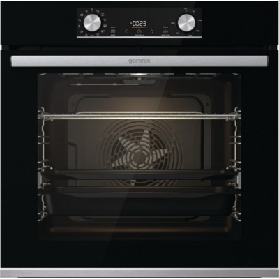Духова шафа Gorenje електрична, 77л, A+, дисплей, ф-я без додавання жиру, чорний (BOSX6737E13BG) Духова шафа Gorenje електрична, 77л, A+, дисплей, ф-я без додавання жиру, чорний (BOSX6737E13BG)