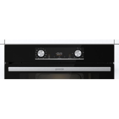 Духова шафа Gorenje електрична, 77л, A+, дисплей, ф-я без додавання жиру, чорний (BOSX6737E13BG) Духова шафа Gorenje електрична, 77л, A+, дисплей, ф-я без додавання жиру, чорний (BOSX6737E13BG)