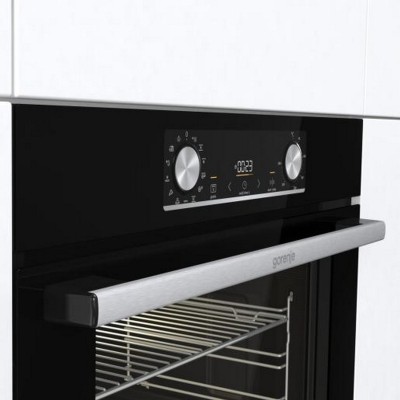 Духова шафа Gorenje електрична, 77л, A+, дисплей, ф-я без додавання жиру, чорний (BOSX6737E13BG) Духова шафа Gorenje електрична, 77л, A+, дисплей, ф-я без додавання жиру, чорний (BOSX6737E13BG)