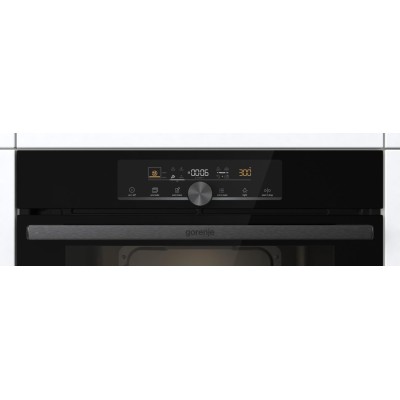 Духова шафа Gorenje електрична, 77л, A+, пара, дисплей, IconTouch, чорний (BOS6747A01BG) Духова шафа Gorenje електрична, 77л, A+, пара, дисплей, IconTouch, чорний (BOS6747A01BG)