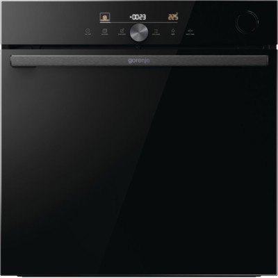 Духова шафа Gorenje електрична, 77л, A+, пара, дисплей, Wi-Fi, чорний (BSA6747DGWI)