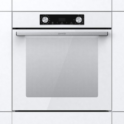 Духова шафа Gorenje електрична, 77л, A+, пара, дисплей, білий (BOS6737E13WG) Духова шафа Gorenje електрична, 77л, A+, пара, дисплей, білий (BOS6737E13WG)