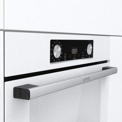 Духова шафа Gorenje електрична, 77л, A+, пара, дисплей, білий (BOS6737E13WG) Духова шафа Gorenje електрична, 77л, A+, пара, дисплей, білий (BOS6737E13WG)