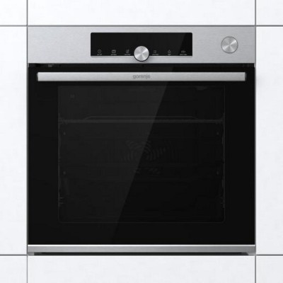 Духова шафа Gorenje електрична, 77л, A+, пара, дисплей, готування на різних рівнях, нерж (BPSA6747A08X) Духова шафа Gorenje електрична, 77л, A+, пара, дисплей, готування на різних рівнях, нерж (BPSA6747A08X)