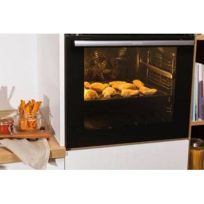 Духова шафа Gorenje електрична, 77л, A+, пара, дисплей, готування на різних рівнях, нерж (BPSA6747A08X) Духова шафа Gorenje електрична, 77л, A+, пара, дисплей, готування на різних рівнях, нерж (BPSA6747A08X)