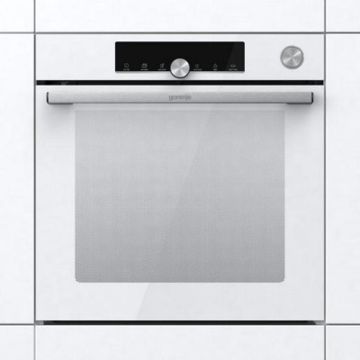 Духова шафа Gorenje електрична, 77л, A+, пара, дисплей, готування на різних рівнях, піроліз, білий (BPSA6747A08WG) Духова шафа Gorenje електрична, 77л, A+, пара, дисплей, готування на різних рівнях, піроліз, білий (BPSA6747A08WG)