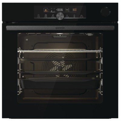 Духова шафа Gorenje електрична, 77л, A+, пара, дисплей, готування на різних рівнях, піроліз, чорний (BPSA6747A08BG) Духова шафа Gorenje електрична, 77л, A+, пара, дисплей, готування на різних рівнях, піроліз, чорний (BPSA6747A08BG)
