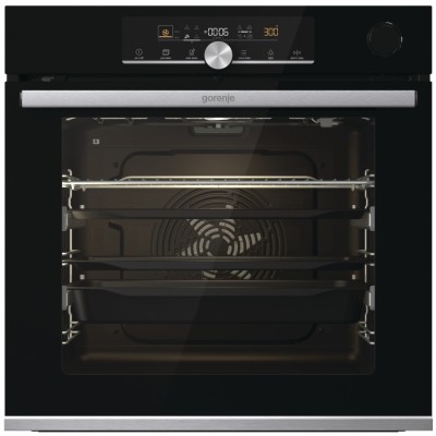 Духова шафа Gorenje електрична, 77л, A+, пара, дисплей, піроліз, готування на різних рівнях, чорний (BPSAX6747A08BG) Духова шафа Gorenje електрична, 77л, A+, пара, дисплей, піроліз, готування на різних рівнях, чорний (BPSAX6747A08BG)