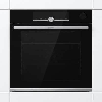 Духова шафа Gorenje електрична, 77л, A+, пара, дисплей, піроліз, готування на різних рівнях, чорний (BPSAX6747A08BG) Духова шафа Gorenje електрична, 77л, A+, пара, дисплей, піроліз, готування на різних рівнях, чорний (BPSAX6747A08BG)