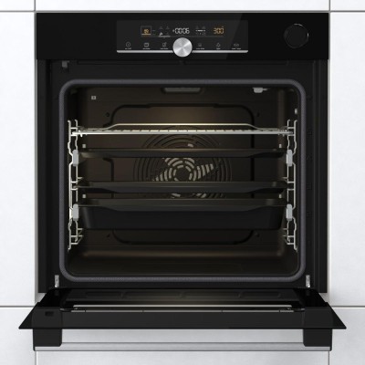 Духова шафа Gorenje електрична, 77л, A+, пара, дисплей, піроліз, готування на різних рівнях, чорний (BPSAX6747A08BG) Духова шафа Gorenje електрична, 77л, A+, пара, дисплей, піроліз, готування на різних рівнях, чорний (BPSAX6747A08BG)