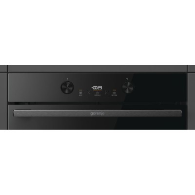 Духова шафа Gorenje електрична, 77л, A+, пара, дисплей, піроліз, чорний (BPS6737E04DBG) Духова шафа Gorenje електрична, 77л, A+, пара, дисплей, піроліз, чорний (BPS6737E04DBG)