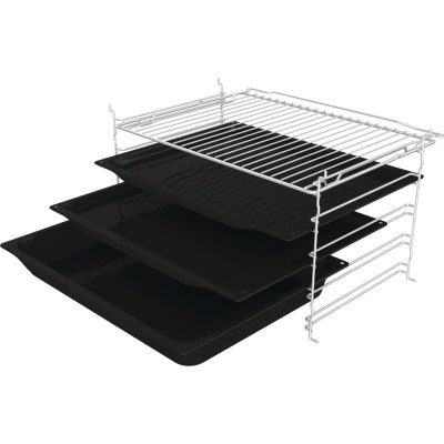 Духова шафа Gorenje електрична, 77л, A+, пара, дисплей, піроліз, чорний (BPS6737E04DBG) Духова шафа Gorenje електрична, 77л, A+, пара, дисплей, піроліз, чорний (BPS6737E04DBG)