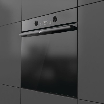 Духова шафа Gorenje електрична, 77л, A+, пара, дисплей, піроліз, чорний (BPS6737E04DBG) Духова шафа Gorenje електрична, 77л, A+, пара, дисплей, піроліз, чорний (BPS6737E04DBG)