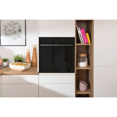 Духова шафа Gorenje електрична, 77л, A+, пара, дисплей, піроліз, чорний (BPS6737E04DBG) Духова шафа Gorenje електрична, 77л, A+, пара, дисплей, піроліз, чорний (BPS6737E04DBG)