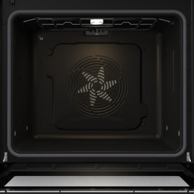 Духова шафа Gorenje електрична, 77л, A+, пара, дисплей, піроліз, чорний (BPS6737E07B)