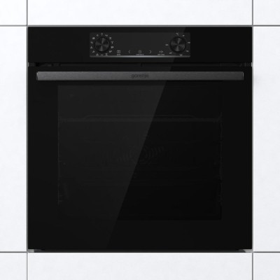 Духова шафа Gorenje електрична, 77л, A+, пара, дисплей, піроліз, чорний (BPS6737E14BG) Духова шафа Gorenje електрична, 77л, A+, пара, дисплей, піроліз, чорний (BPS6737E14BG)