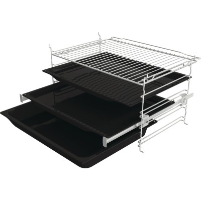 Духова шафа Gorenje електрична, 77л, A+, пара, дисплей, піроліз, чорний (BPS6737E14BG) Духова шафа Gorenje електрична, 77л, A+, пара, дисплей, піроліз, чорний (BPS6737E14BG)