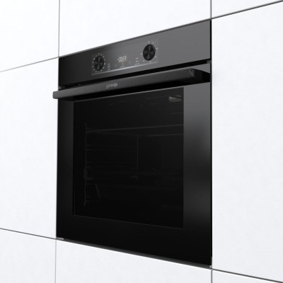 Духова шафа Gorenje електрична, 77л, A+, пара, дисплей, чорний (BOS6737E13BG) Духова шафа Gorenje електрична, 77л, A+, пара, дисплей, чорний (BOS6737E13BG)