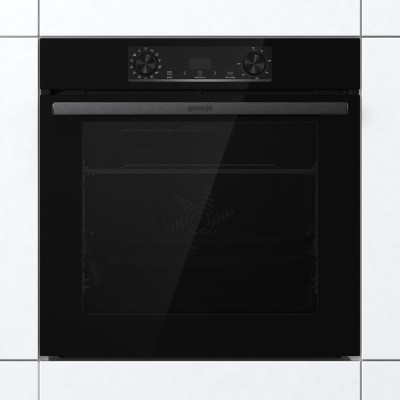 Духова шафа Gorenje електрична, 77л, A+, пара, дисплей, чорний (BOS6737E13BG) Духова шафа Gorenje електрична, 77л, A+, пара, дисплей, чорний (BOS6737E13BG)