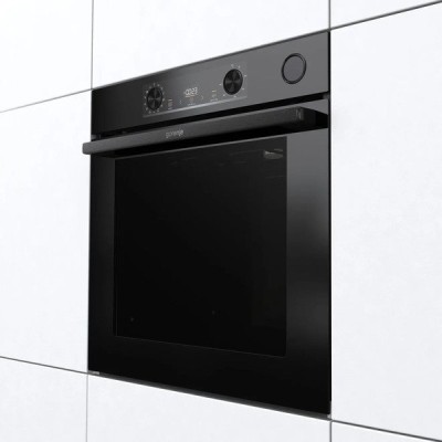 Духова шафа Gorenje електрична, 77л, A+, пара, дисплей, чорний (BSA6737E15BG) Духова шафа Gorenje електрична, 77л, A+, пара, дисплей, чорний (BSA6737E15BG)