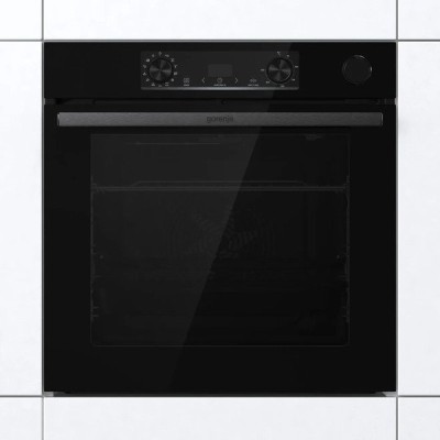 Духова шафа Gorenje електрична, 77л, A+, пара, дисплей, чорний (BSA6737E15BG) Духова шафа Gorenje електрична, 77л, A+, пара, дисплей, чорний (BSA6737E15BG)