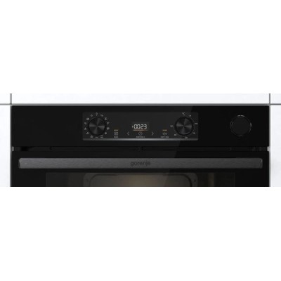 Духова шафа Gorenje електрична, 77л, A+, пара, дисплей, чорний (BSA6737E15BG) Духова шафа Gorenje електрична, 77л, A+, пара, дисплей, чорний (BSA6737E15BG)