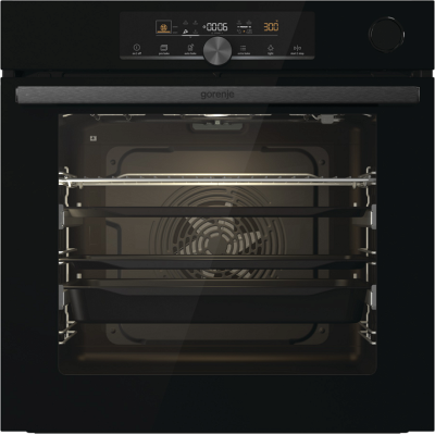 Духова шафа Gorenje електрична, 77л, A+, пара, дисплей, чорний (BSA6747A04BG) Духова шафа Gorenje електрична, 77л, A+, пара, дисплей, чорний (BSA6747A04BG)