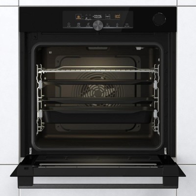 Духова шафа Gorenje електрична, 77л, A+, пара, дисплей, чорний (BSA6747A04BG) Духова шафа Gorenje електрична, 77л, A+, пара, дисплей, чорний (BSA6747A04BG)
