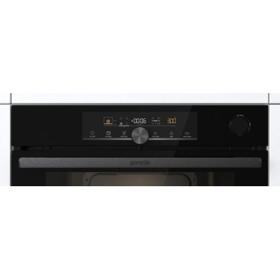 Духова шафа Gorenje електрична, 77л, A+, пара, дисплей, чорний (BSA6747A04BG) Духова шафа Gorenje електрична, 77л, A+, пара, дисплей, чорний (BSA6747A04BG)