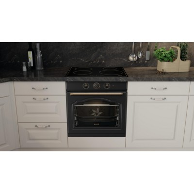 Духова шафа Gorenje електрична, 77л, A+, пара, дисплей, чорний матовий (BOS67372CLB) Духова шафа Gorenje електрична, 77л, A+, пара, дисплей, чорний матовий (BOS67372CLB)