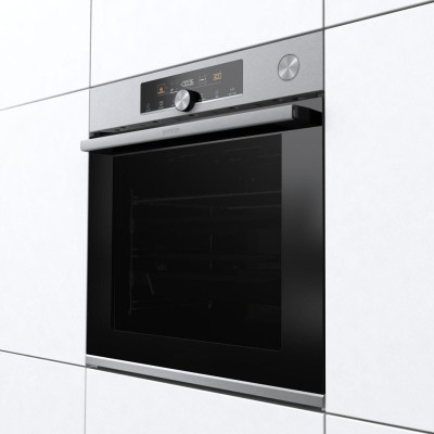 Духова шафа Gorenje електрична, 77л, A+, пара, приготув. на декількох рівнях, дисплей, нерж (BSA6747A04X) Духова шафа Gorenje електрична, 77л, A+, пара, приготув. на декількох рівнях, дисплей, нерж (BSA6747A04X)