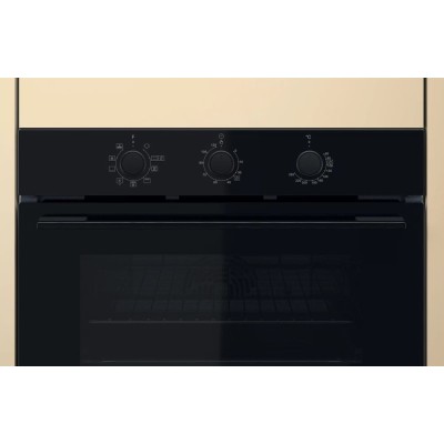 Духова шафа Whirlpool електрична, 71л, A, конвекція, чорний (OMK38HU0B)