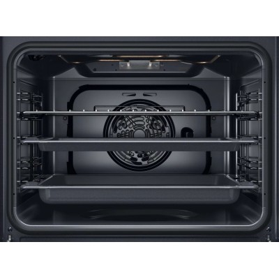 Духова шафа Whirlpool електрична, 71л, A, конвекція, чорний (OMK38HU0B)