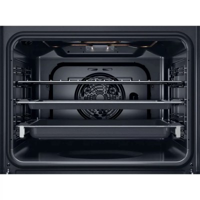 Духова шафа Whirlpool електрична, 71л, A+, дисплей, конвекція, телескопічні напрямні, нерж (OMR58HU1X)