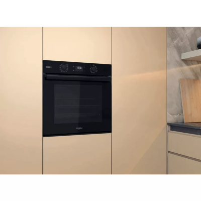 Духова шафа Whirlpool електрична, 71л, A+, дисплей, конвекція, телескопічні напрямні, пара, чорний (OMSK58CU1SB) Духова шафа Whirlpool електрична, 71л, A+, дисплей, конвекція, телескопічні напрямні, пара, чорний (OMSK58CU1SB)