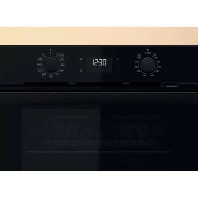 Духова шафа Whirlpool електрична, 71л, A+, дисплей, конвекція, телескопічні напрямні, чорний (OMR58HU1B) Духова шафа Whirlpool електрична, 71л, A+, дисплей, конвекція, телескопічні напрямні, чорний (OMR58HU1B)