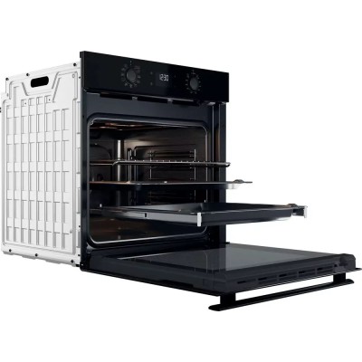 Духова шафа Whirlpool електрична, 71л, A+, дисплей, конвекція, телескопічні напрямні, чорний (OMR58HU1B) Духова шафа Whirlpool електрична, 71л, A+, дисплей, конвекція, телескопічні напрямні, чорний (OMR58HU1B)