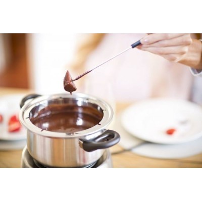 Електричне фондю Russell Hobbs Fiesta, ємність 2л, 1200Вт, 6 виделок в комплекті, нерж. сталь, сірий (22560-56) Електричне фондю Russell Hobbs Fiesta, ємність 2л, 1200Вт, 6 виделок в комплекті, нерж. сталь, сірий (22560-56)