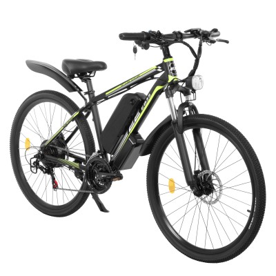 Електровелосипед 2E EB35 27,5", зелено-чорний Електровелосипед 2E EB35 27,5", зелено-чорний